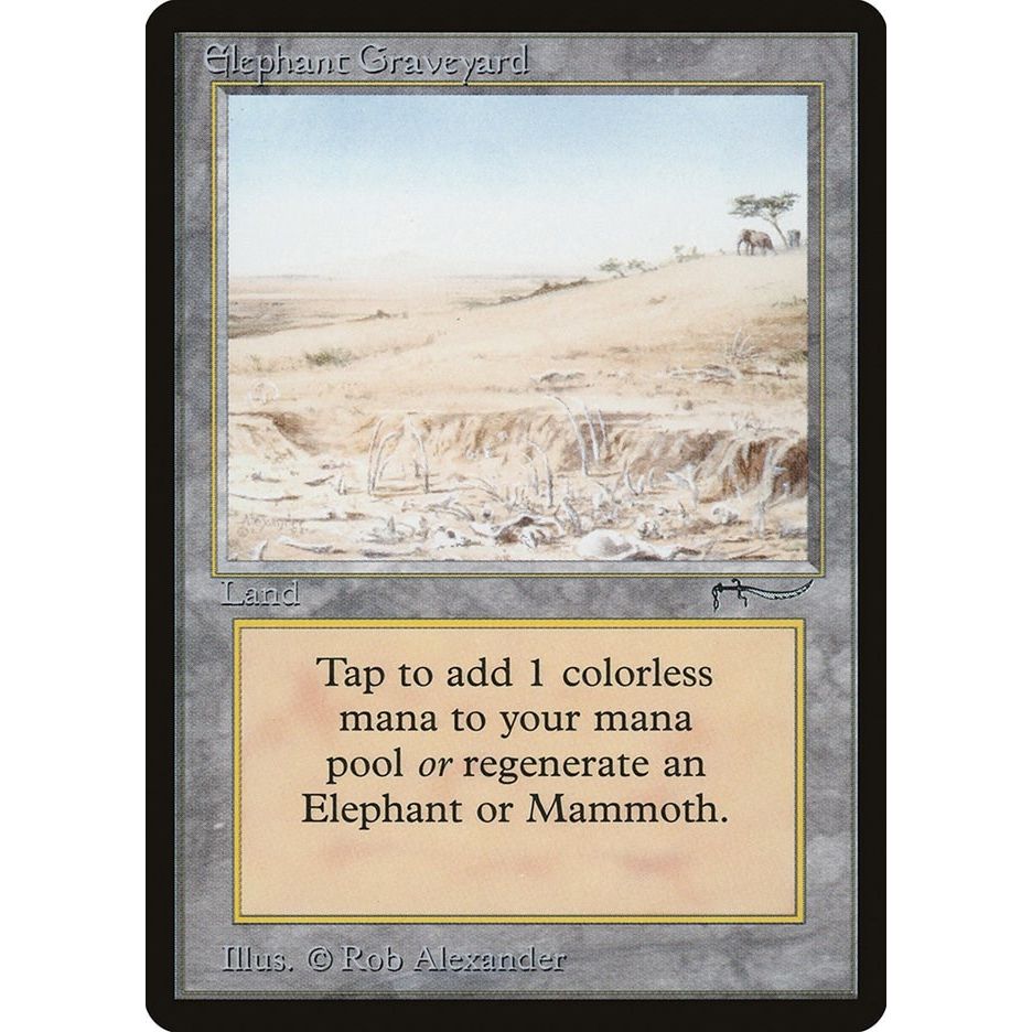 Image for Elephant Graveyard (ARN) - Magic: The Gathering