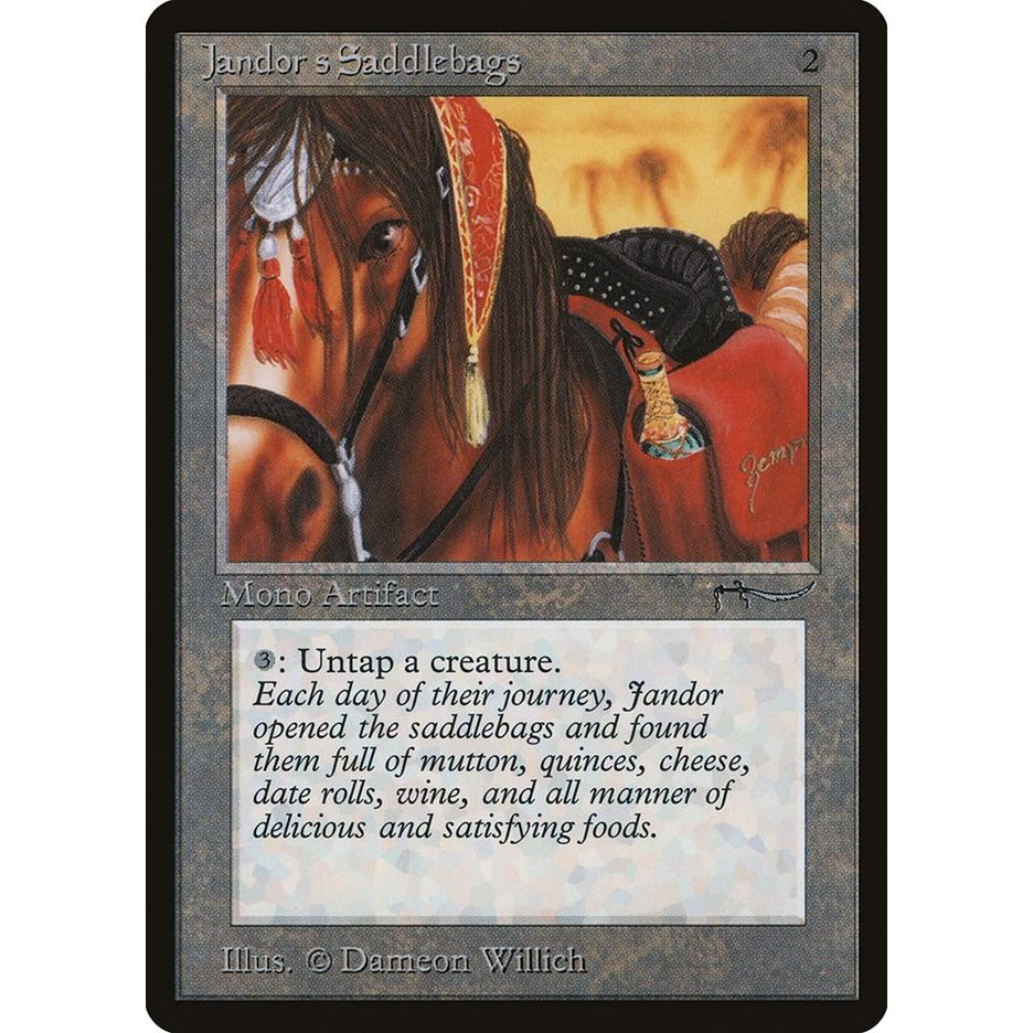 Image for Jandor's Saddlebags (ARN) - Magic: The Gathering