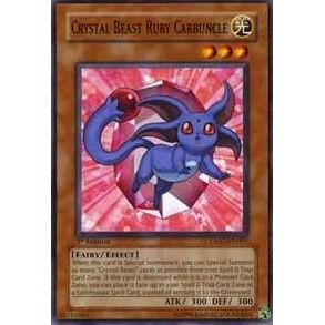 Image for Crystal Beast Ruby Carbuncle (DP07-EN001) (DP07) - YuGiOh