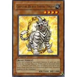Image for Crystal Beast Topaz Tiger (DP07-EN004) (DP07) - YuGiOh