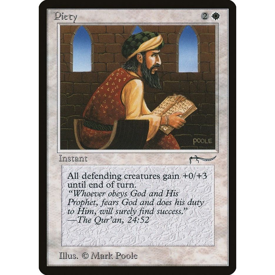 Image for Piety (ARN) - Magic: The Gathering