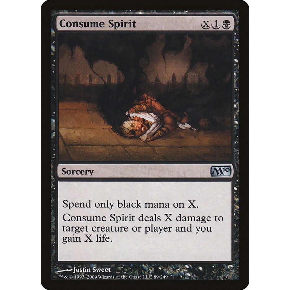 Image for Consume Spirit (89) (M10) - Magic: The Gathering