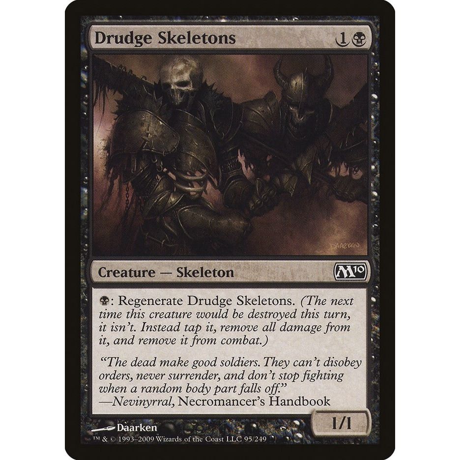 Image for Drudge Skeletons (95) (M10) - Magic: The Gathering