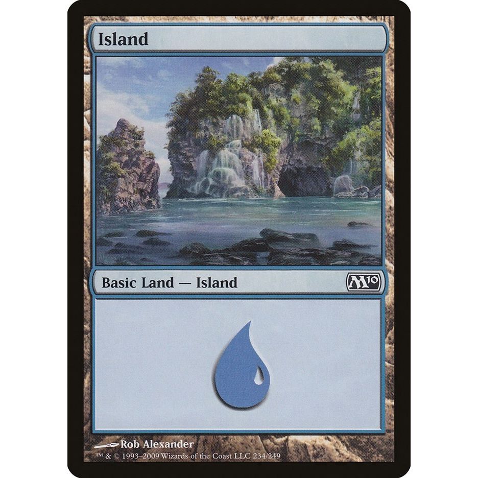 Image for Island (234) (234) (M10) - Magic: The Gathering