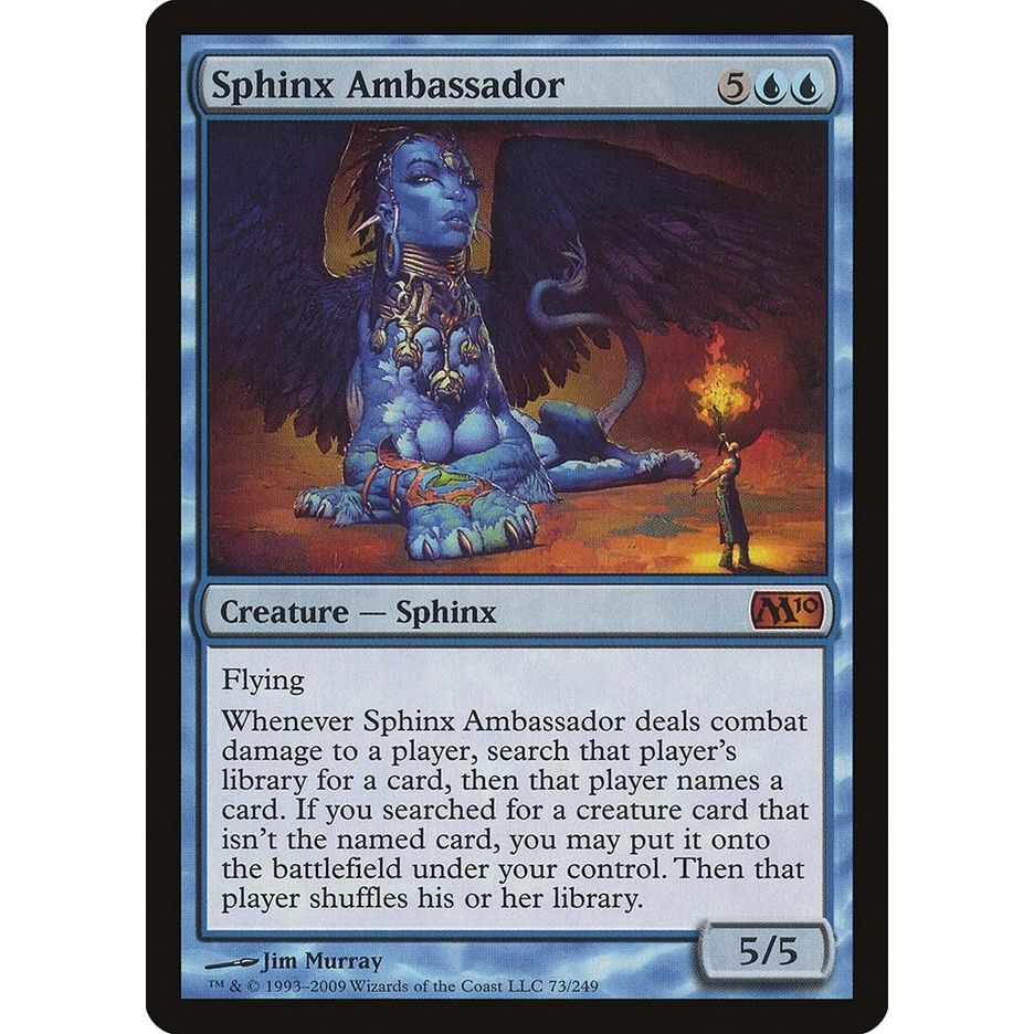 Image for Sphinx Ambassador (73) (M10) - Magic: The Gathering