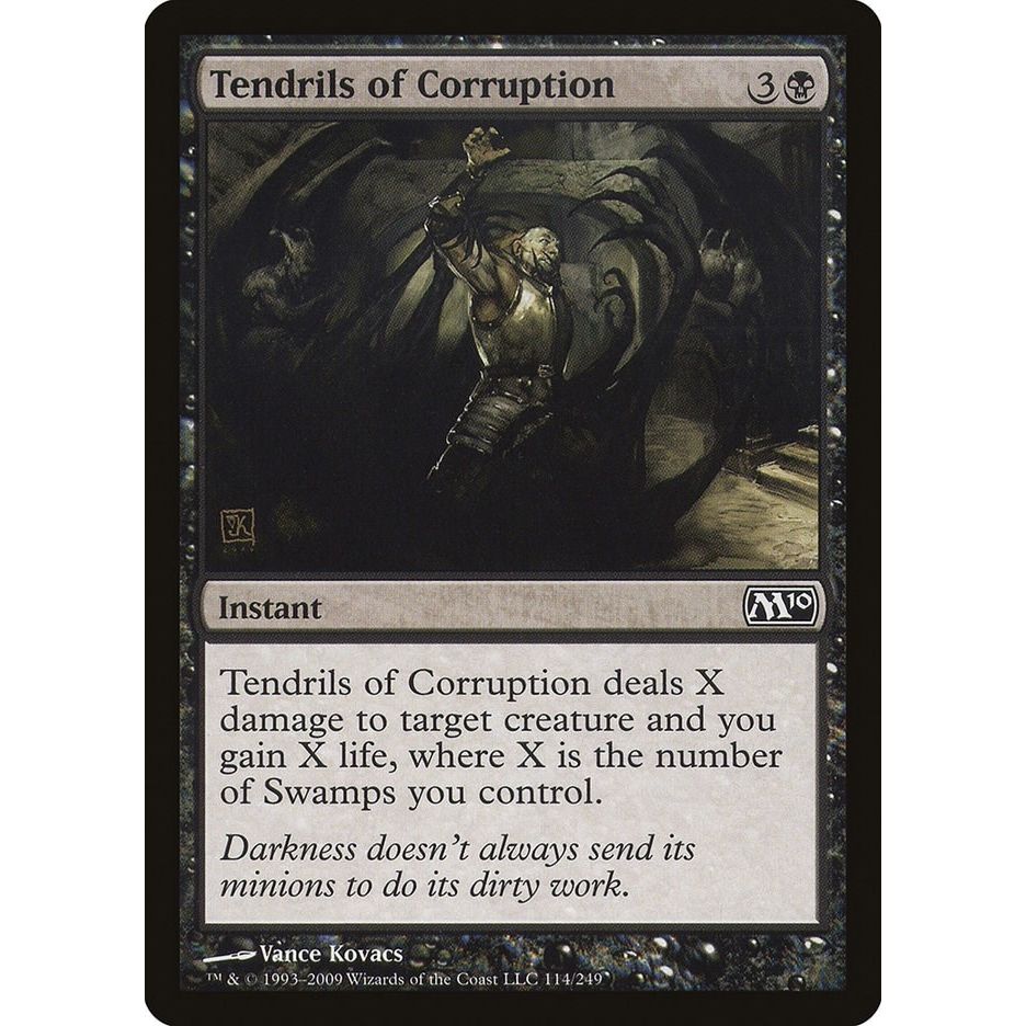 Image for Tendrils of Corruption (114) (M10) - Magic: The Gathering