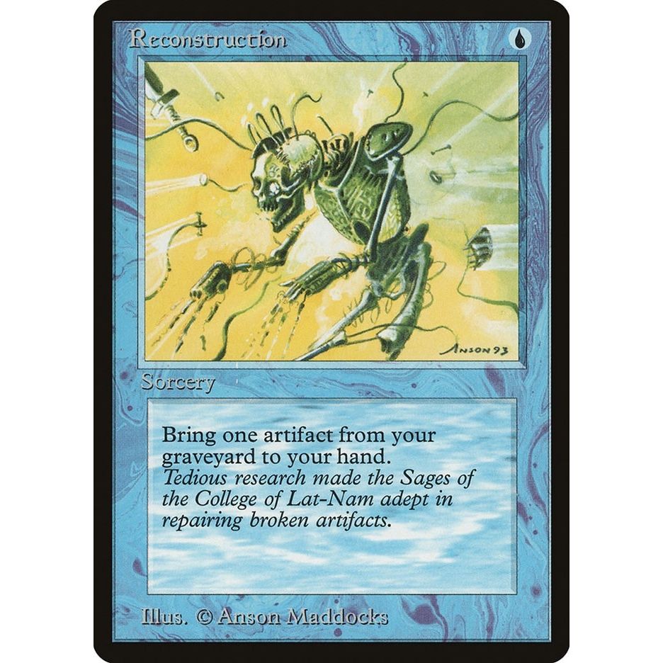 Image for Reconstruction (ATQ) - Magic: The Gathering