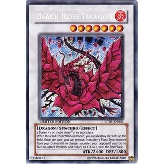 Image for Black Rose Dragon (CT05-EN003) (CT05) - YuGiOh