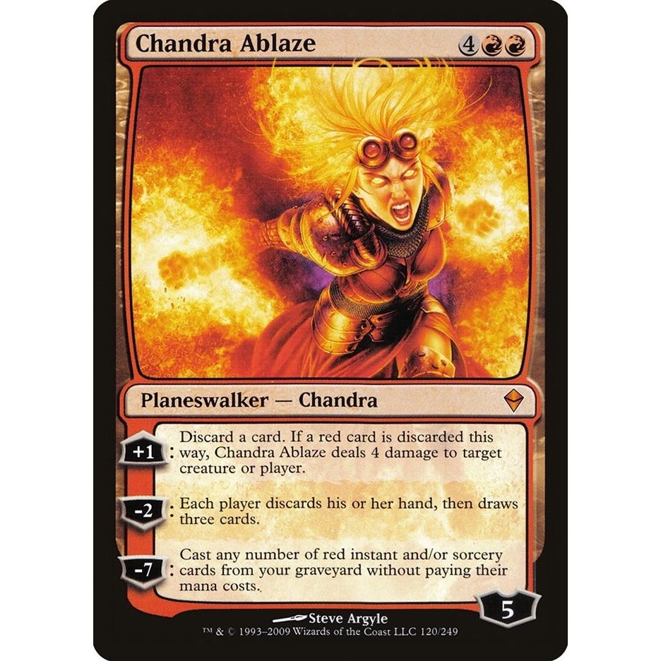 Image for Chandra Ablaze (120) (ZEN) - Magic: The Gathering