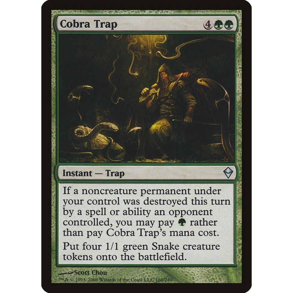Image for Cobra Trap (160) (ZEN) - Magic: The Gathering
