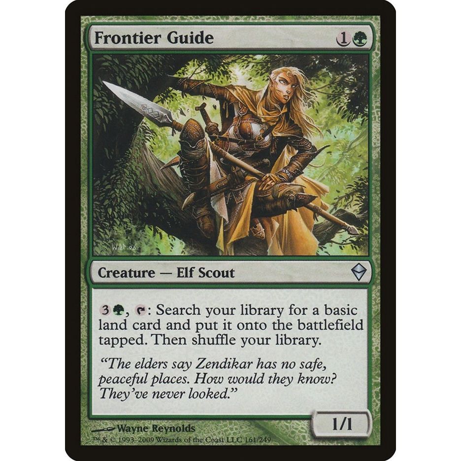 Image for Frontier Guide (161) (ZEN) - Magic: The Gathering