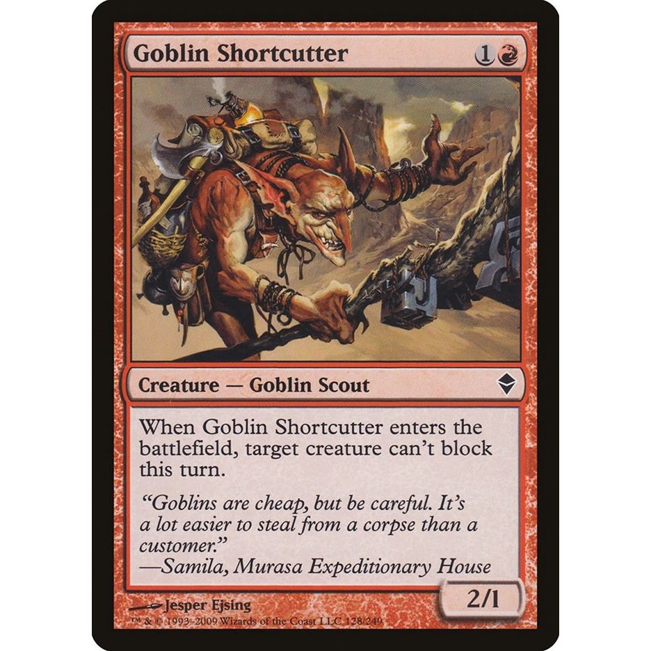 Image for Goblin Shortcutter (128) (ZEN) - Magic: The Gathering