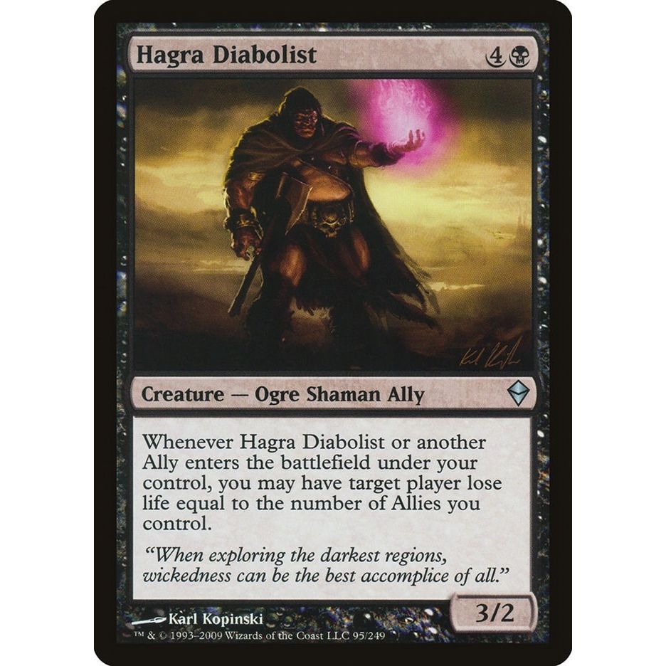 Image for Hagra Diabolist (95) (ZEN) - Magic: The Gathering