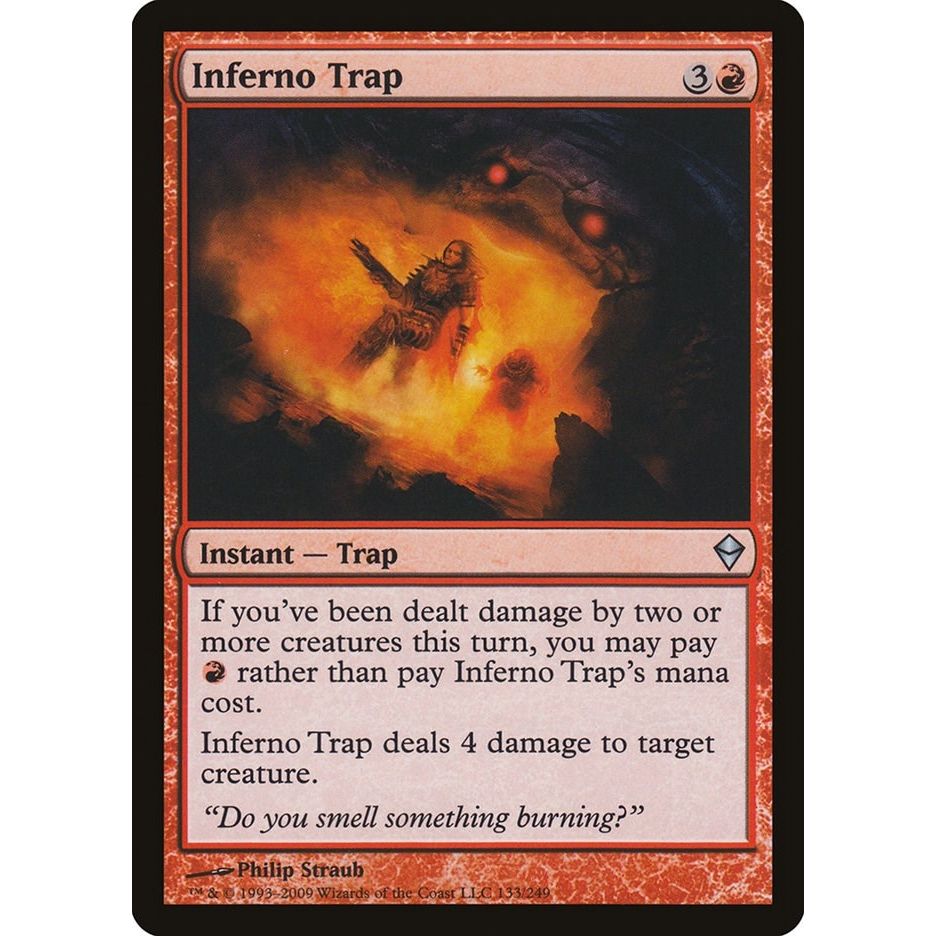 Image for Inferno Trap (133) (ZEN) - Magic: The Gathering