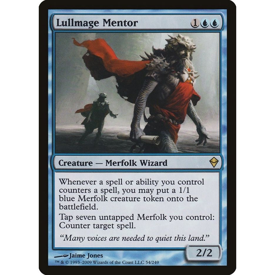 Image for Lullmage Mentor (54) (ZEN) - Magic: The Gathering