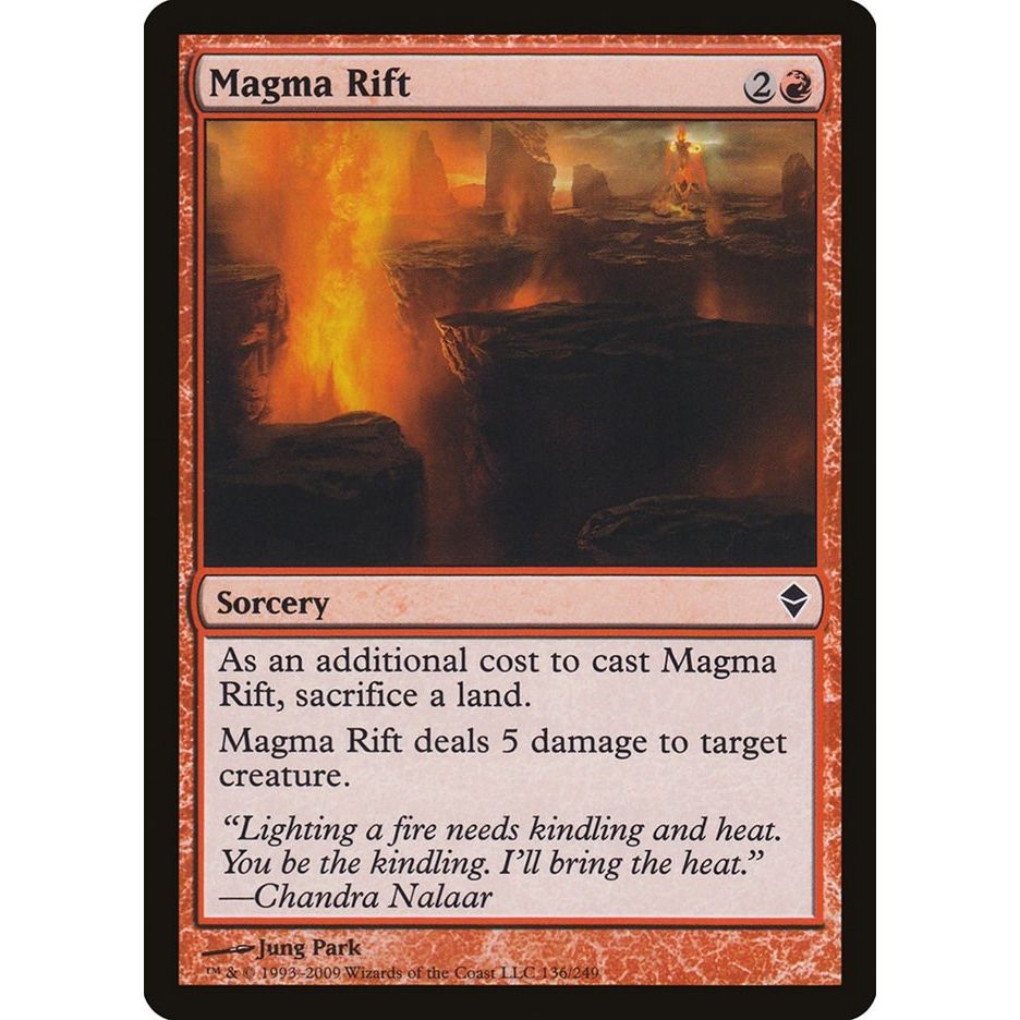 Image for Magma Rift (136) (ZEN) - Magic: The Gathering