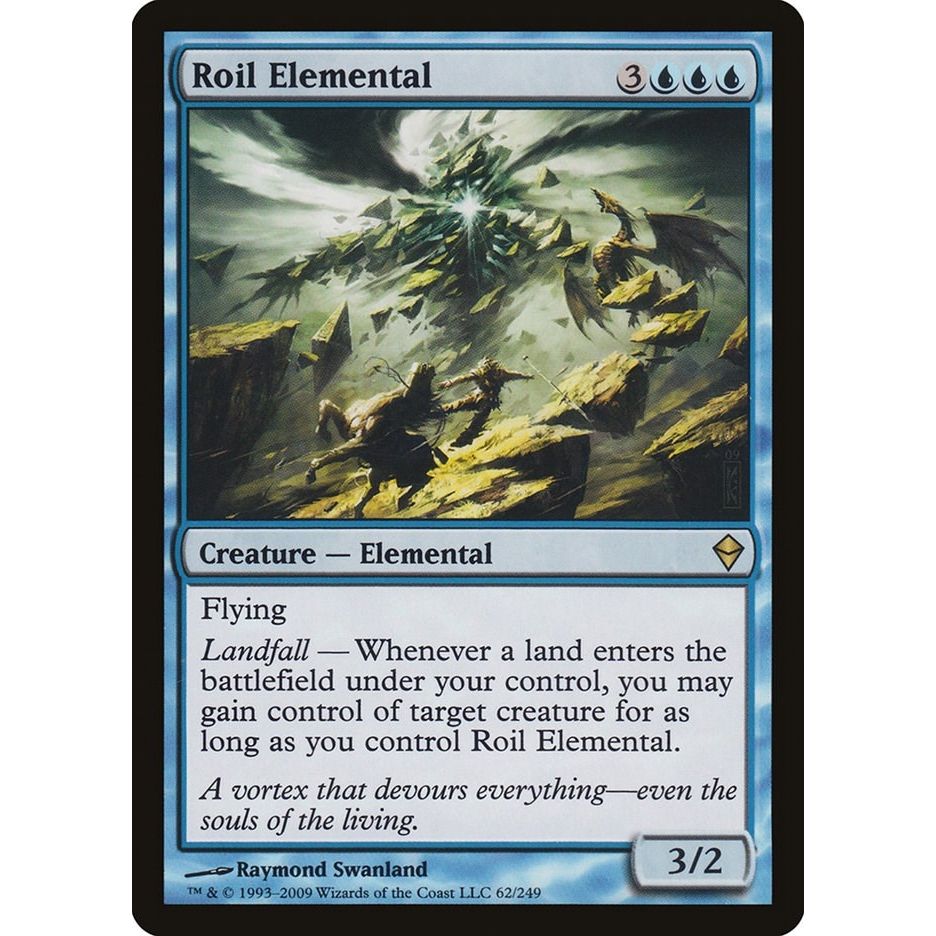 Image for Roil Elemental (62) (ZEN) - Magic: The Gathering