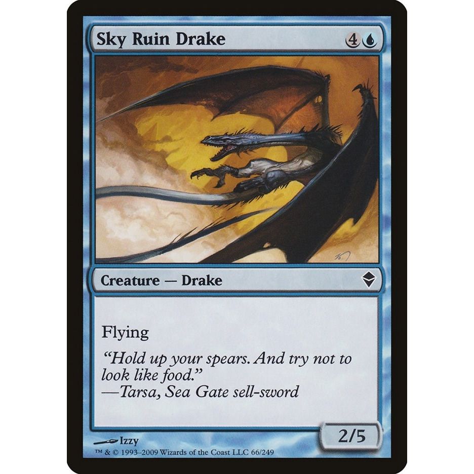 Image for Sky Ruin Drake (66) (ZEN) - Magic: The Gathering