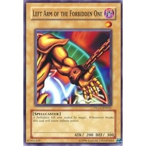 Image for Left Arm of the Forbidden One (DLG1-EN021) (DLG1) - YuGiOh