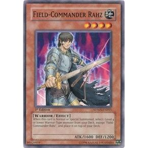 Image for Field-Commander Rahz (SDWS-EN015) (SDWS) - YuGiOh