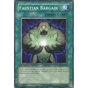 Image for Faustian Bargain (SOVR-EN062) (SOVR) - YuGiOh