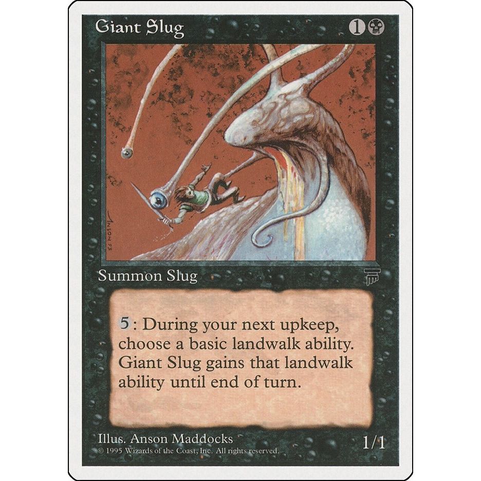 Image for Giant Slug (CHR) - Magic: The Gathering