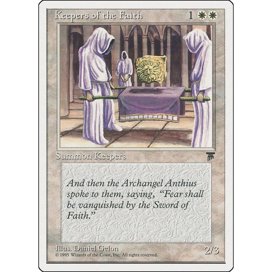 Image for Keepers of the Faith (CHR) - Magic: The Gathering