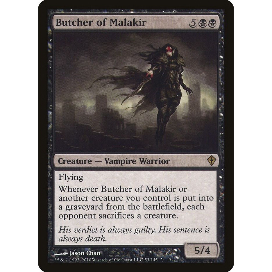 Image for Butcher of Malakir (53) (WWK) - Magic: The Gathering