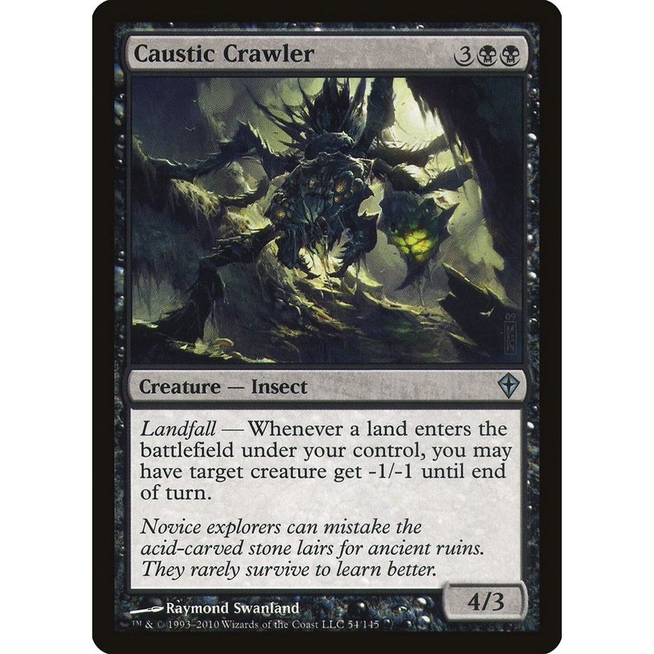 Image for Caustic Crawler (54) (WWK) - Magic: The Gathering