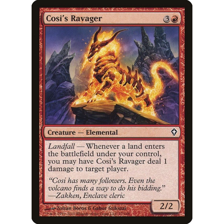 Image for Cosi's Ravager (77) (WWK) - Magic: The Gathering