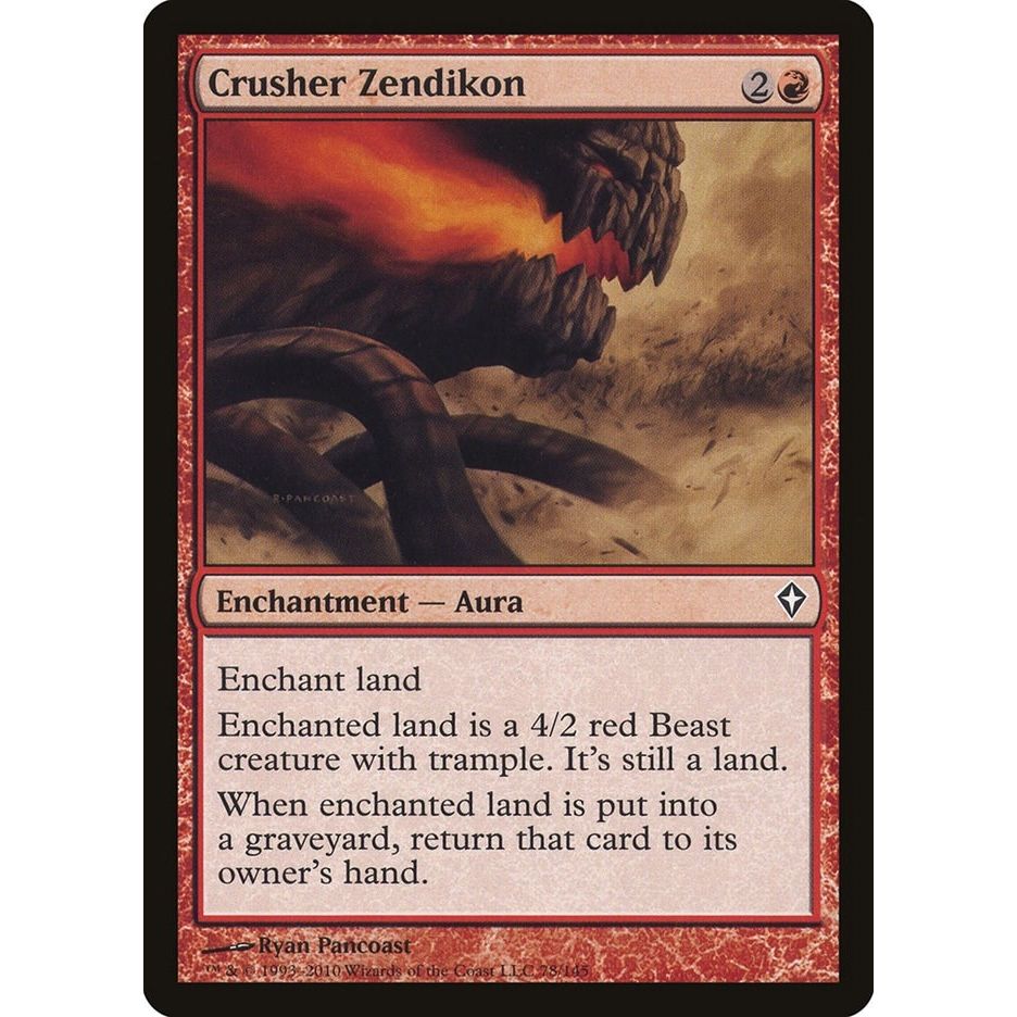 Image for Crusher Zendikon (78) (WWK) - Magic: The Gathering
