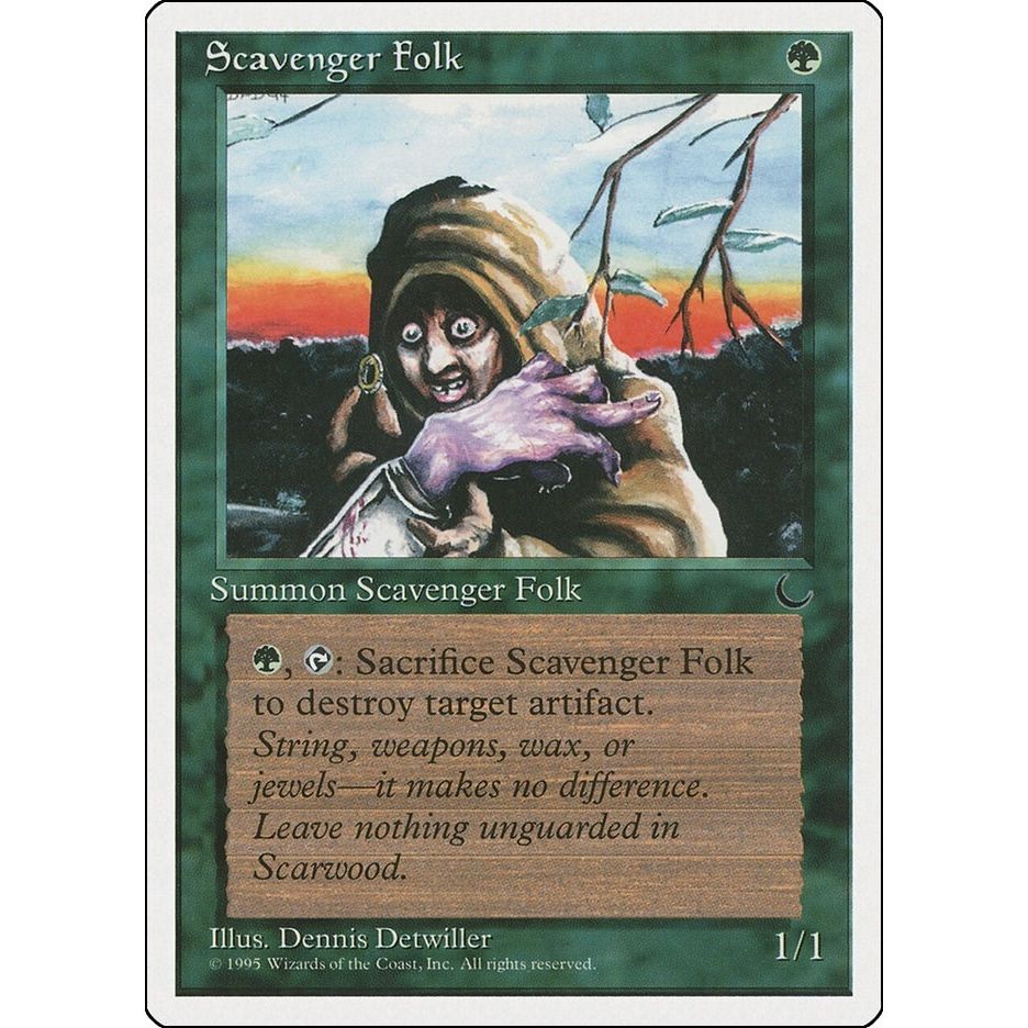 Image for Scavenger Folk (CHR) - Magic: The Gathering