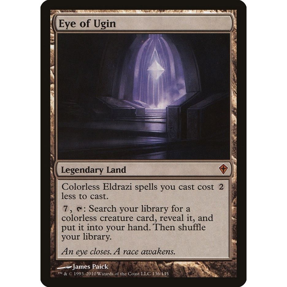 Image for Eye of Ugin (136) (WWK) - Magic: The Gathering