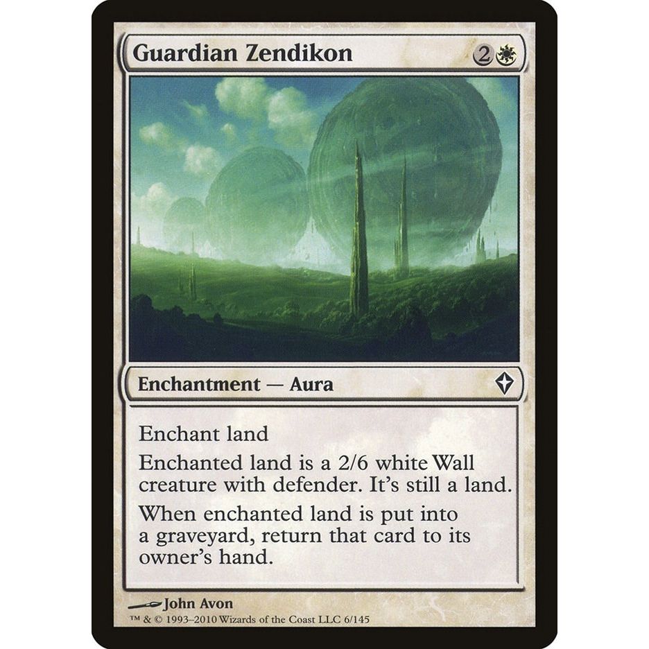 Image for Guardian Zendikon (6) (WWK) - Magic: The Gathering