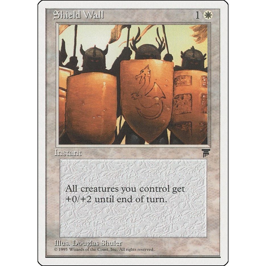 Image for Shield Wall (CHR) - Magic: The Gathering