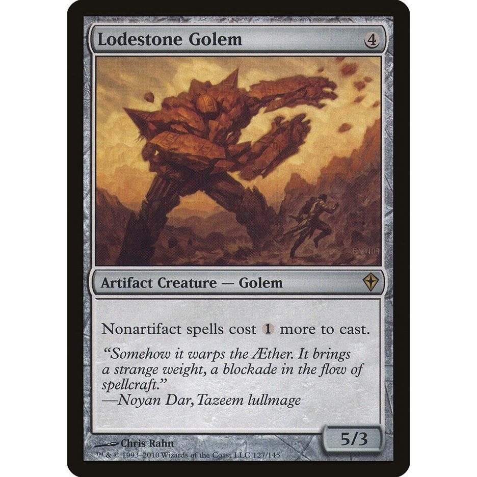 Image for Lodestone Golem (127) (WWK) - Magic: The Gathering