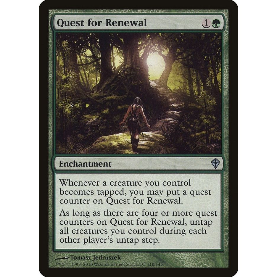 Image for Quest for Renewal (110) (WWK) - Magic: The Gathering