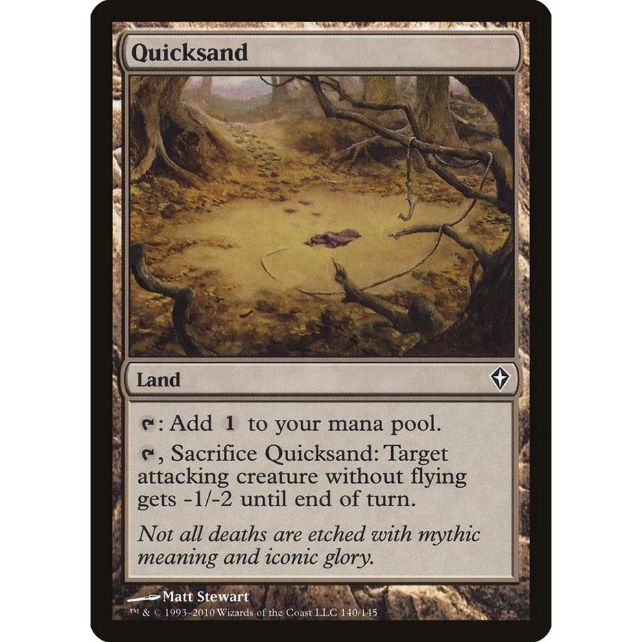 Image for Quicksand (140) (WWK) - Magic: The Gathering