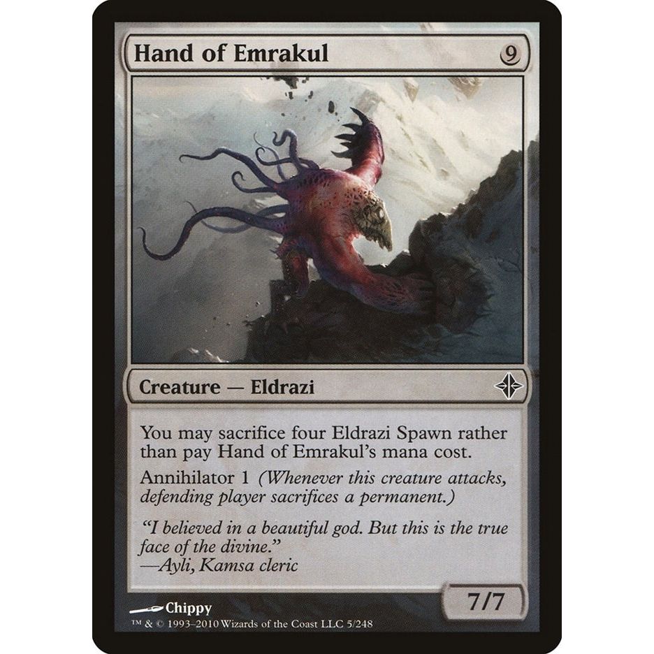 Image for Hand of Emrakul (5) (ROE) - Magic: The Gathering