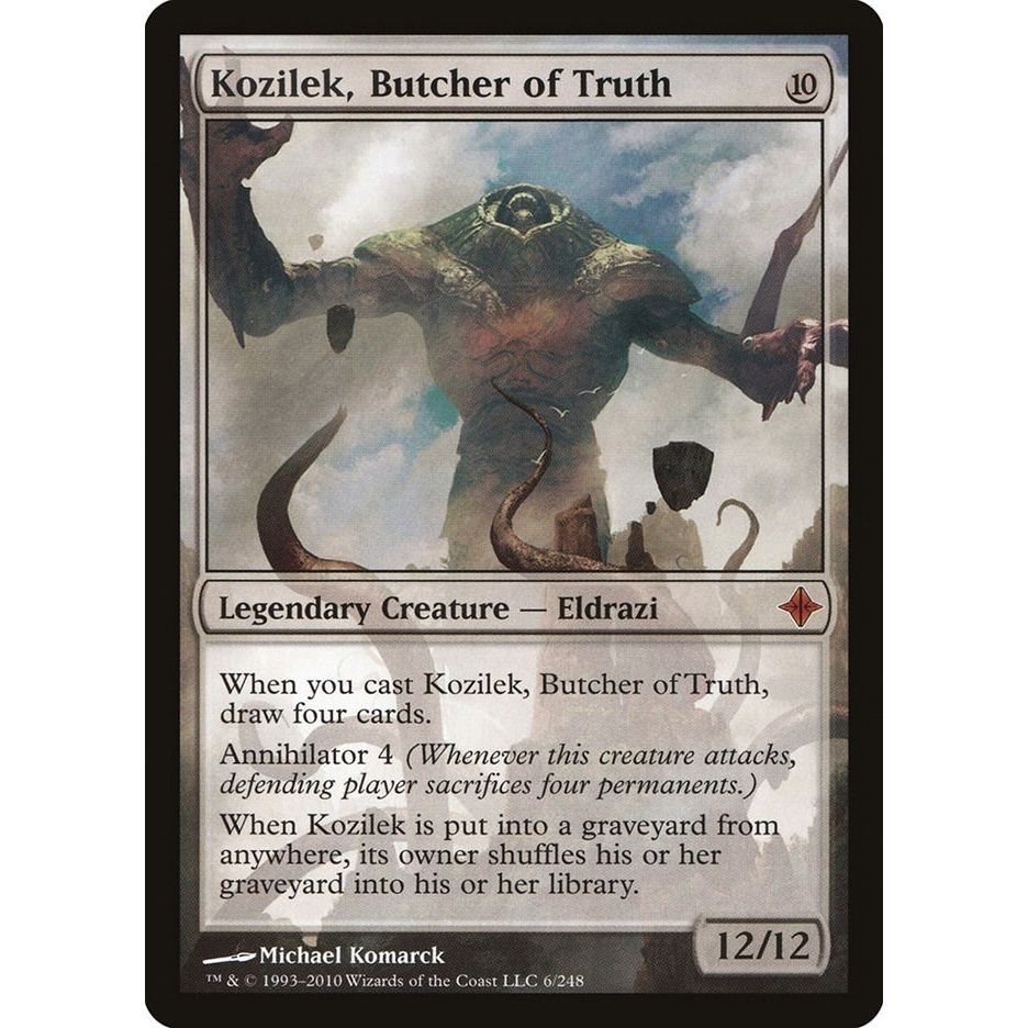 Image for Kozilek, Butcher of Truth (6) (ROE) - Magic: The Gathering