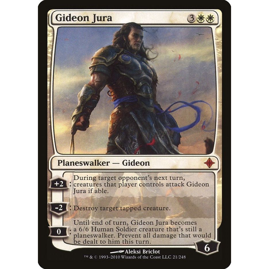 Image for Gideon Jura (21) (ROE) - Magic: The Gathering