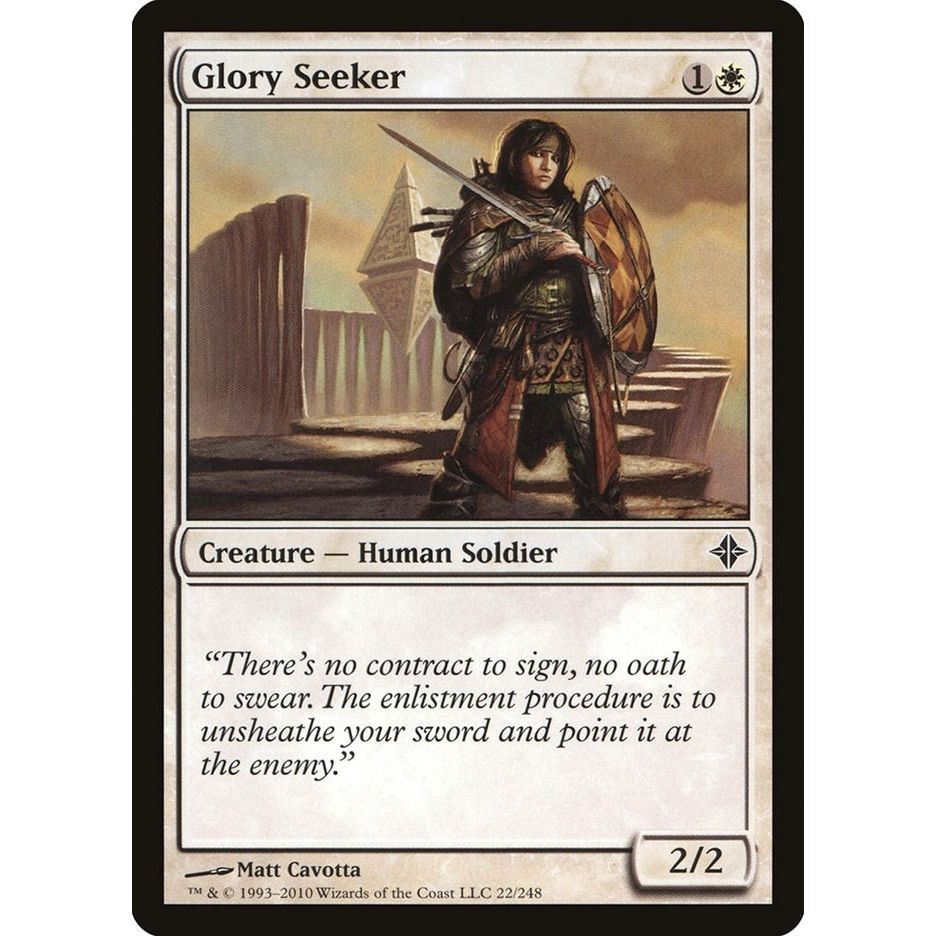 Image for Glory Seeker (22) (ROE) - Magic: The Gathering