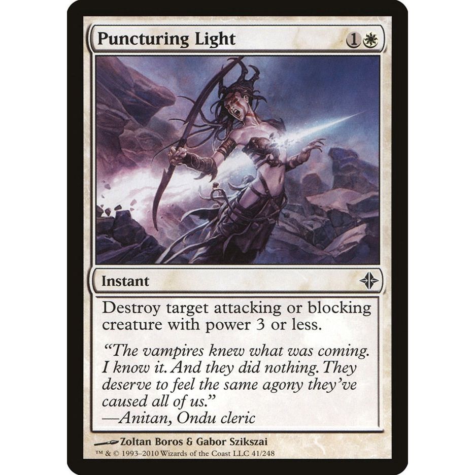 Image for Puncturing Light (41) (ROE) - Magic: The Gathering