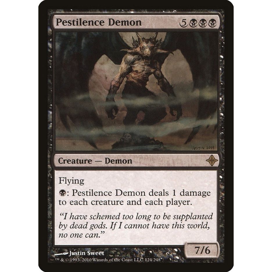 Image for Pestilence Demon (124) (ROE) - Magic: The Gathering