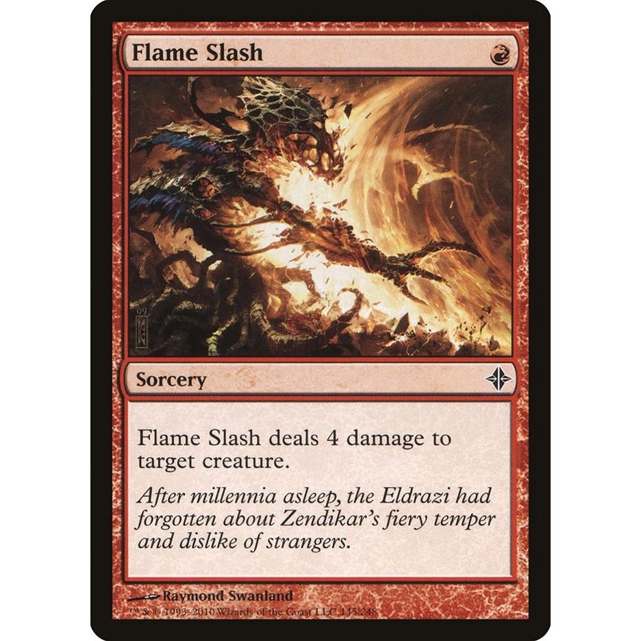 Image for Flame Slash (145) (ROE) - Magic: The Gathering
