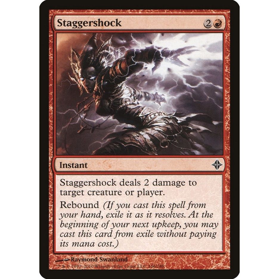 Image for Staggershock (166) (ROE) - Magic: The Gathering