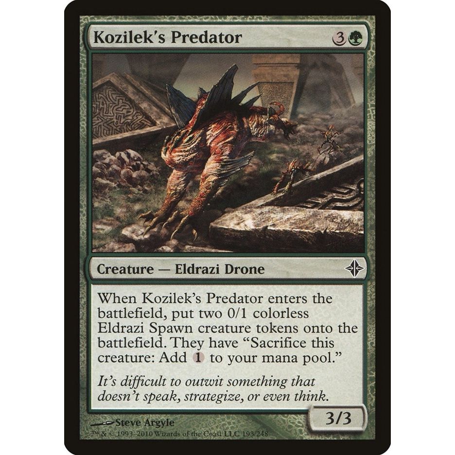 Image for Kozilek's Predator (193) (ROE) - Magic: The Gathering