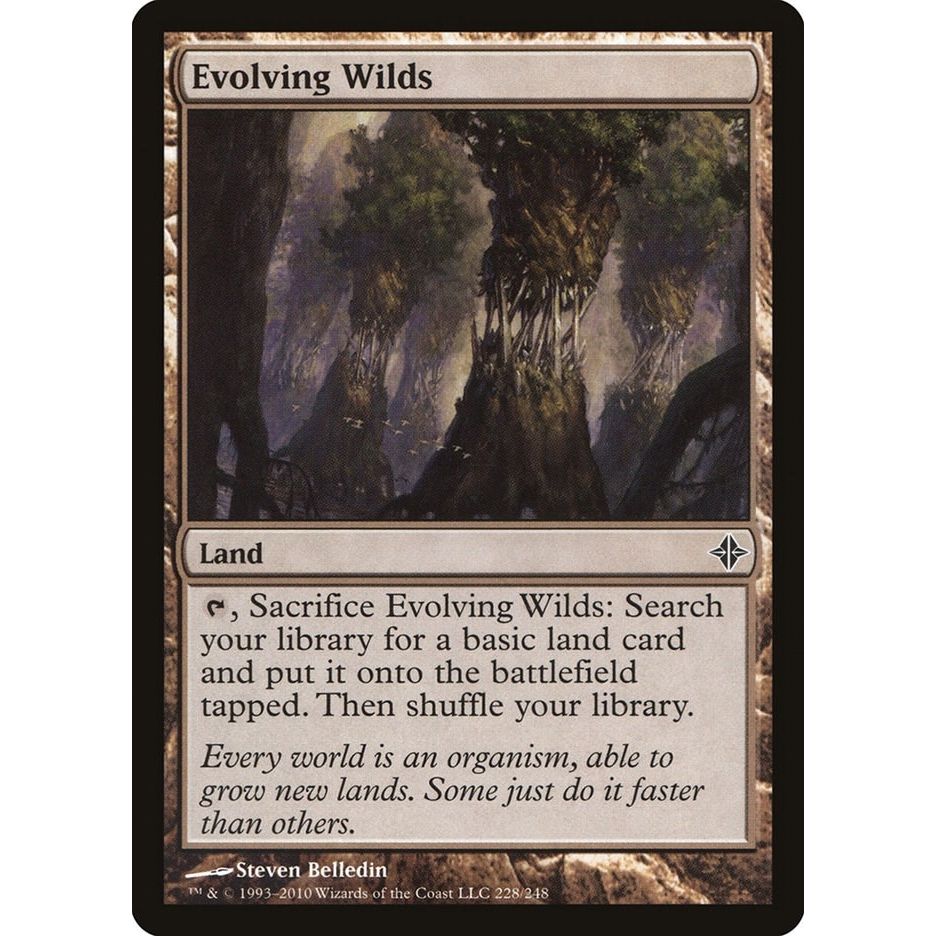 Image for Evolving Wilds (228) (ROE) - Magic: The Gathering