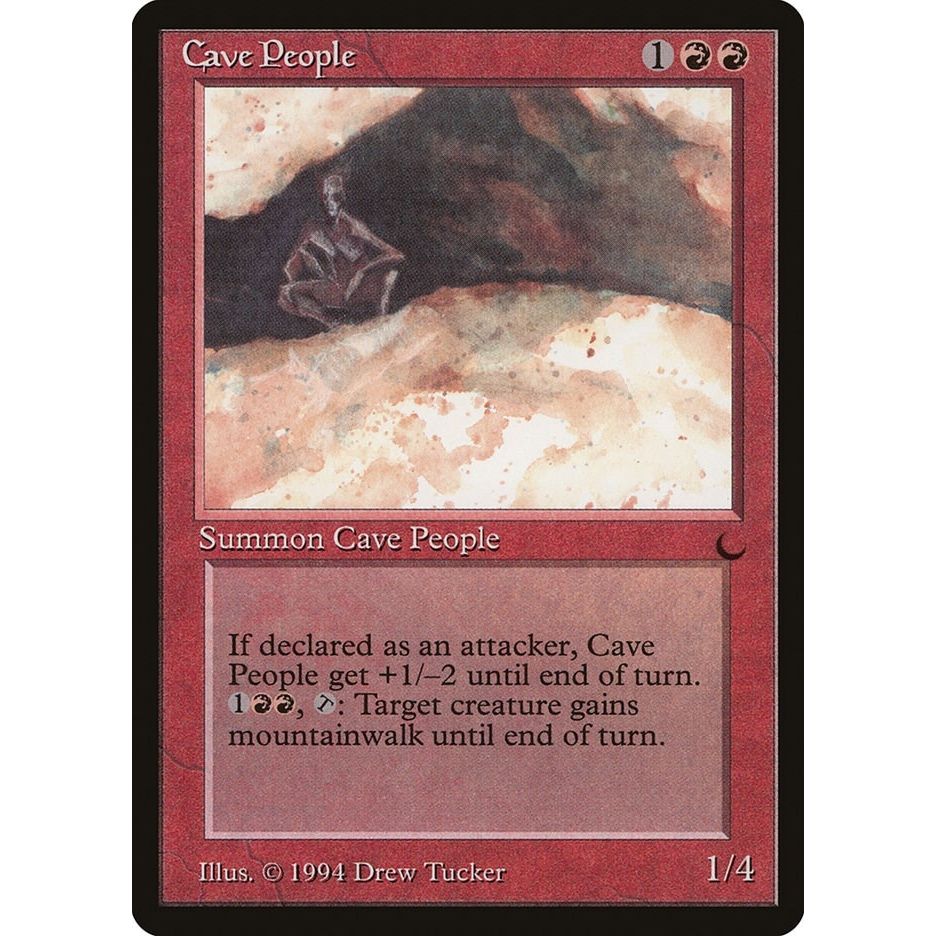 Image for Cave People (DRK) - Magic: The Gathering