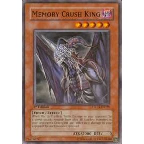 Image for Memory Crush King (TSHD-EN029) (TSHD) - YuGiOh